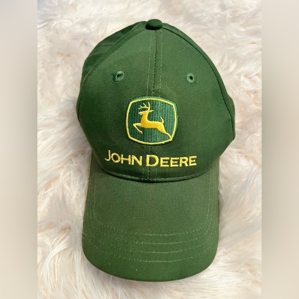 John Deere Owners Edition Baseball Cap Truckers Hat Green Adjustable One Size
